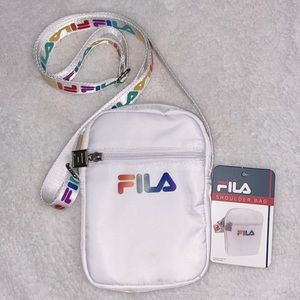 Colorful strap Fila crossbody bag